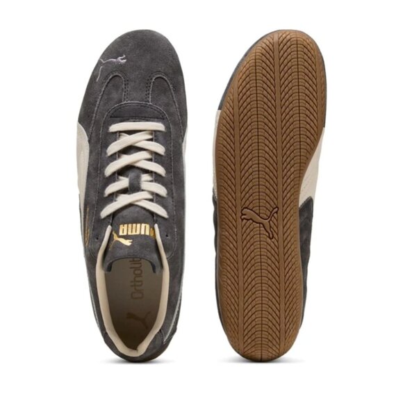 PUMA Women’s Speedcat Faded Sneakers (Cast Iron/Alpine Snow) - Picture 5 of 16